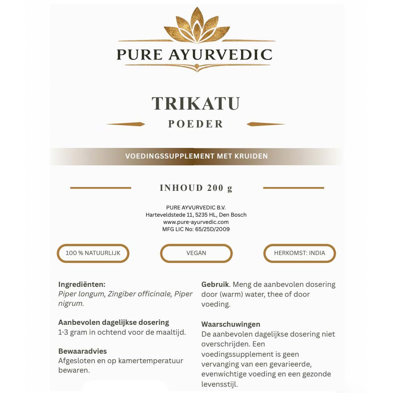 Trikatu poeder