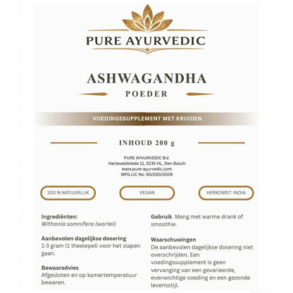 Ashwagandha poeder
