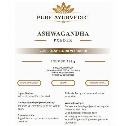 Ashwagandha poeder